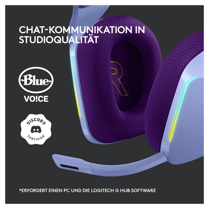 Logitech G733 Auriculares Gaming Inalámbricos LIGHTSPEED RGB - Lila Logitech G733 Auriculares Gaming Inalámbricos LIGHTSPEED RGB - Lila