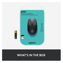 Logitech M190 Ratón Inalámbrico Full-size Azul