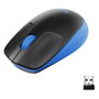 Logitech M190 Ratón Inalámbrico Full-size Azul