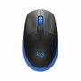 Logitech M190 Ratón Inalámbrico Full-size Azul