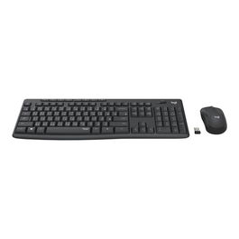 Logitech MK295 Combo Teclado y Ratón Inalámbrico Silencioso Portugués con Tecnología SilentTouch, Teclado Resistente a Salpicaduras y Receptor USB Incluido