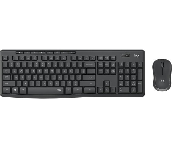Logitech MK295 Combo Teclado y Mouse Inalambrico Silencioso Portugues