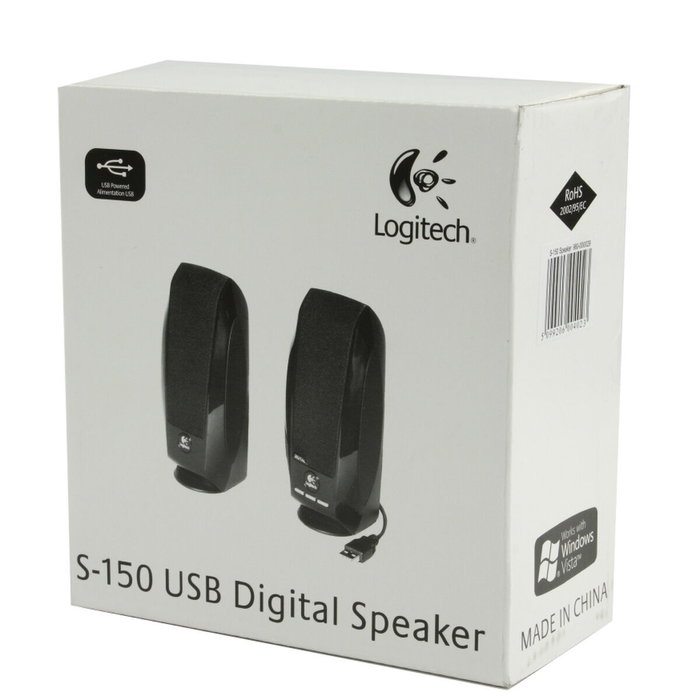 Logitech Altavoces S150 Negro