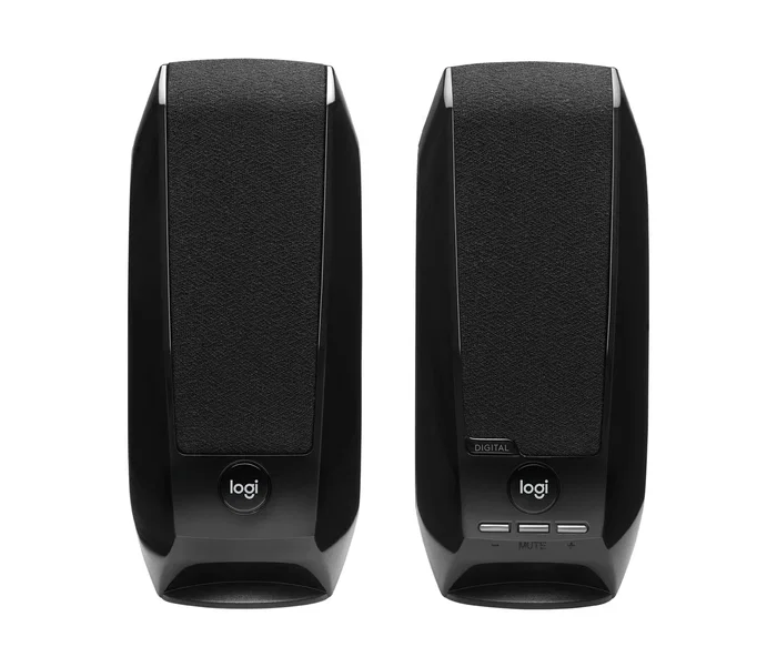 Logitech Altavoces S150 2.0 980-000029 - Alámbricos, 2.4W, Negro, Conexión USB para PC