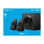 Logitech Z623 - Altavoces 2.1 canales con Subwoofer, 200 W RMS / 400 W PMPO, Certificación THX, Color Negro - Conjunto 980-000403