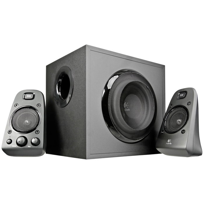 Logitech Z623 Altavoces 2.1 con certificación THX, 200W RMS, Negro