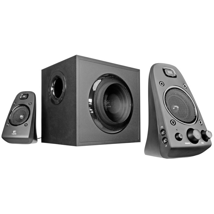 Logitech Z623 Altavoces 2.1 con certificación THX, 200W RMS, Negro