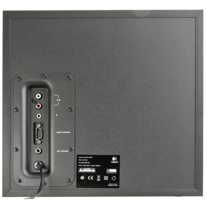 Logitech Z623 Altavoces 2.1 con certificación THX, 200W RMS, Negro