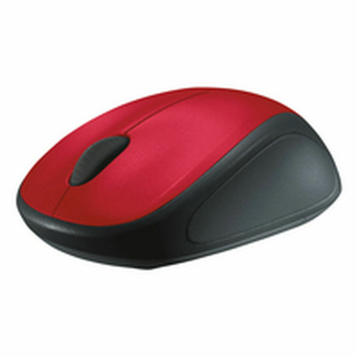 Logitech M235 Ratón Inalámbrico Rojo