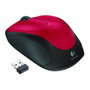 Logitech M235 Ratón Inalámbrico Rojo