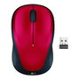 Logitech M235 Ratón Inalámbrico Rojo