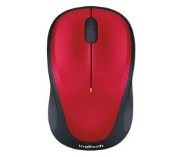 Logitech M235 Ratón Inalámbrico Rojo