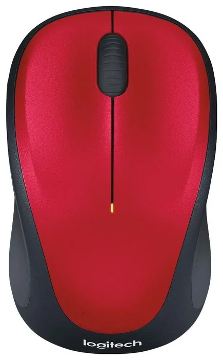 Logitech M235 Ratón Inalámbrico Rojo