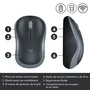 Logitech M185 Ratón Inalámbrico Gris
