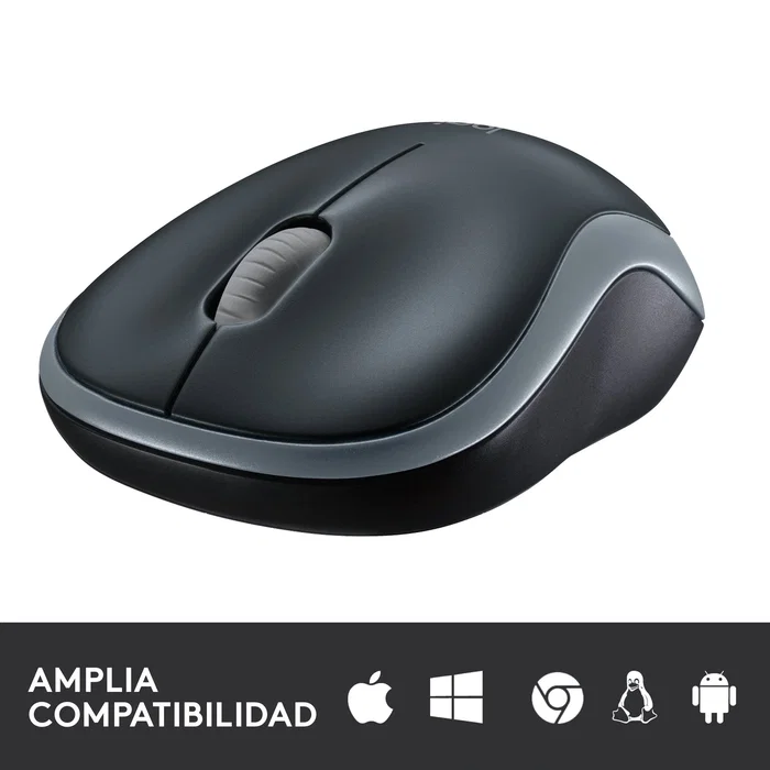 Logitech M185 Ratón Inalámbrico Gris Logitech M185 Ratón Inalámbrico Gris