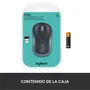 Logitech M185 Ratón Inalámbrico Gris