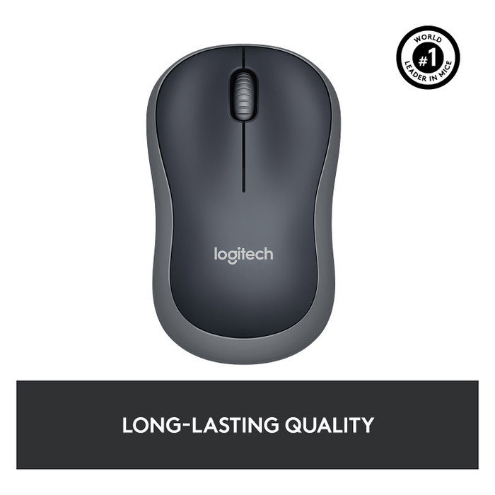 Logitech M185 Ratón Inalámbrico Gris