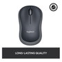 Logitech M185 Ratón Inalámbrico Gris