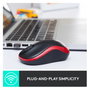 Logitech M185 Ratón Inalámbrico Gris