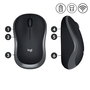 Logitech Ratón Inalámbrico M185, RF Wireless, Pilas Alcalinas, Gris