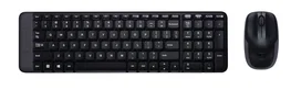 Logitech MK220 Combo Inalámbrico de Teclado y Ratón Negro, Distribución US-International
