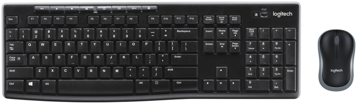 Logitech MK270 Combo de Teclado y Ratón Inalámbrico QWERTY Inglés UK Logitech MK270 Combo de Teclado y Ratón Inalámbrico QWERTY Inglés UK