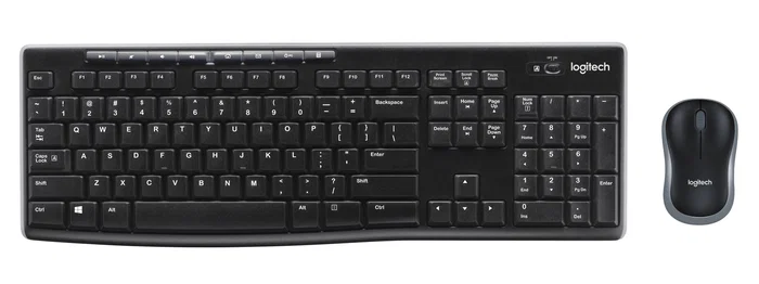 Logitech MK270 Combo Inalámbrico con Teclado QWERTY Inglés UK, Negro Logitech MK270 Combo Inalámbrico con Teclado QWERTY Inglés UK, Negro