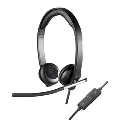 Logitech Auriculares H650e con Micrófono USB, Circumaurales