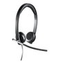 Logitech H650e Auriculares Estéreo USB Negro/Plata