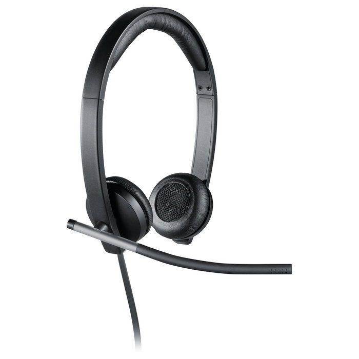 Logitech Auriculares H650e con Micrófono USB, Circumaurales Logitech Auriculares H650e con Micrófono USB, Circumaurales