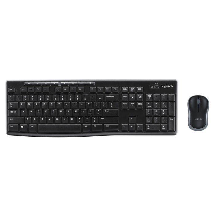 Logitech MK270 Combo Teclado y Ratón Inalámbrico 2.4 GHz, Teclado de Distribución Italiana QWERTY IT, hasta 36 Meses de Batería Logitech MK270 Combo Teclado y Ratón Inalámbrico 2.4 GHz, Teclado de Distribución Italiana QWERTY IT, hasta 36 Meses de Batería