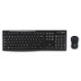 Logitech MK270 Combo Teclado y Ratón Inalámbrico 2.4 GHz, Teclado de Distribución Italiana QWERTY IT, hasta 36 Meses de Batería