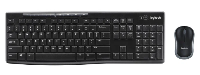 Logitech MK270 Wireless Combo Teclado y Ratón, Distribución Italiana, Negro Logitech MK270 Wireless Combo Teclado y Ratón, Distribución Italiana, Negro