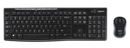 Logitech MK270 Combo Inalámbrico con Teclado Italiano y Ratón Negro