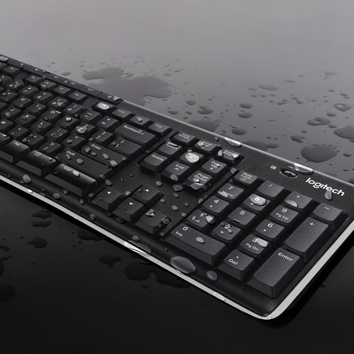 Logitech Combo Inalámbrico MK270, Teclado y Ratón, Conexión 2.4 GHz, Alcance 10m, Español QWERTY