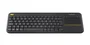 Logitech K400 Plus Teclado Inalámbrico RF para TV con Touchpad Integrado, Distribución UK English (QWERTY), Negro - 920-007143