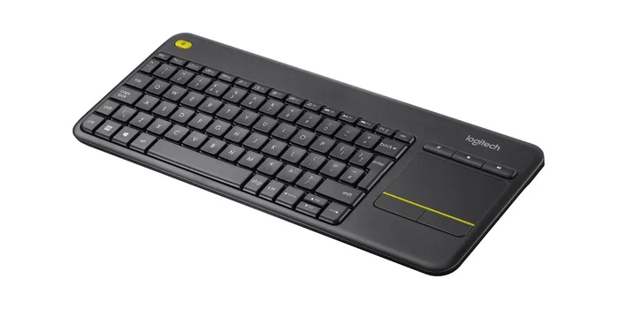 Logitech K400 Plus Teclado inalámbrico Mini QWERTY Negro Logitech K400 Plus Teclado inalámbrico Mini QWERTY Negro