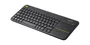 Logitech K400 Plus Teclado Inalámbrico con Touchpad, Negro