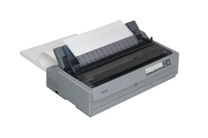 Epson LQ-2190N - Impresora Matricial 24 Pines, 576 cps, 360x180 dpi, USB/Paralelo/Ethernet, Hasta A3, Copias 1+5