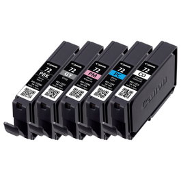 Canon 6403B007 Tinte PGI72PMP Multipack Original para PIXMA PRO-10 (Gris, Foto Negro, Cian y Magenta)
