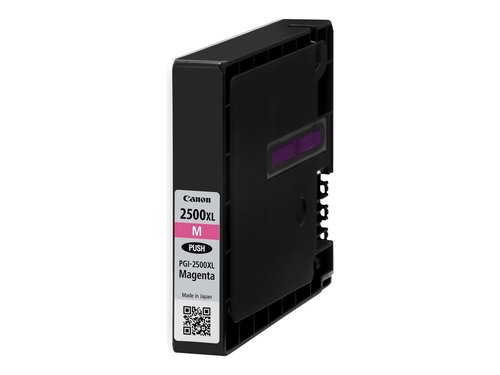 Canon Cartucho de Tinta PGI-2500XL Magenta XL Original 9266B001 (19,3 ml) de Alta Capacidad. Canon Cartucho de Tinta PGI-2500XL Magenta XL Original 9266B001 (19,3 ml) de Alta Capacidad.