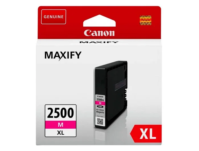 Canon Cartucho de Tinta PGI-2500XL Magenta XL Original 9266B001 (19,3 ml) de Alta Capacidad. Canon Cartucho de Tinta PGI-2500XL Magenta XL Original 9266B001 (19,3 ml) de Alta Capacidad.