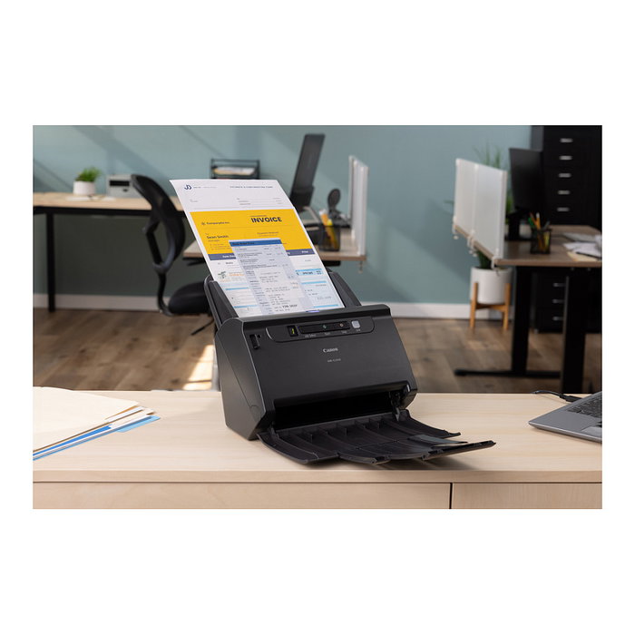 Canon imageFORMULA DR-C240 Escáner de Documentos A4 con Alimentador, 45 ppm, Escaneo Duplex, USB 2.0, Negro Canon imageFORMULA DR-C240 Escáner de Documentos A4 con Alimentador, 45 ppm, Escaneo Duplex, USB 2.0, Negro