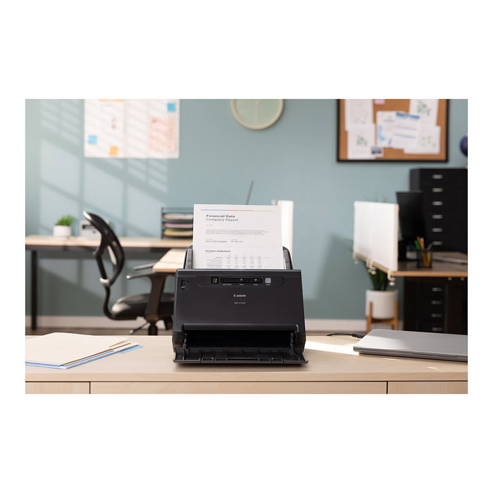 Canon imageFORMULA DR-C240 Escáner de Documentos A4 con Alimentador, 45 ppm, Escaneo Duplex, USB 2.0, Negro Canon imageFORMULA DR-C240 Escáner de Documentos A4 con Alimentador, 45 ppm, Escaneo Duplex, USB 2.0, Negro