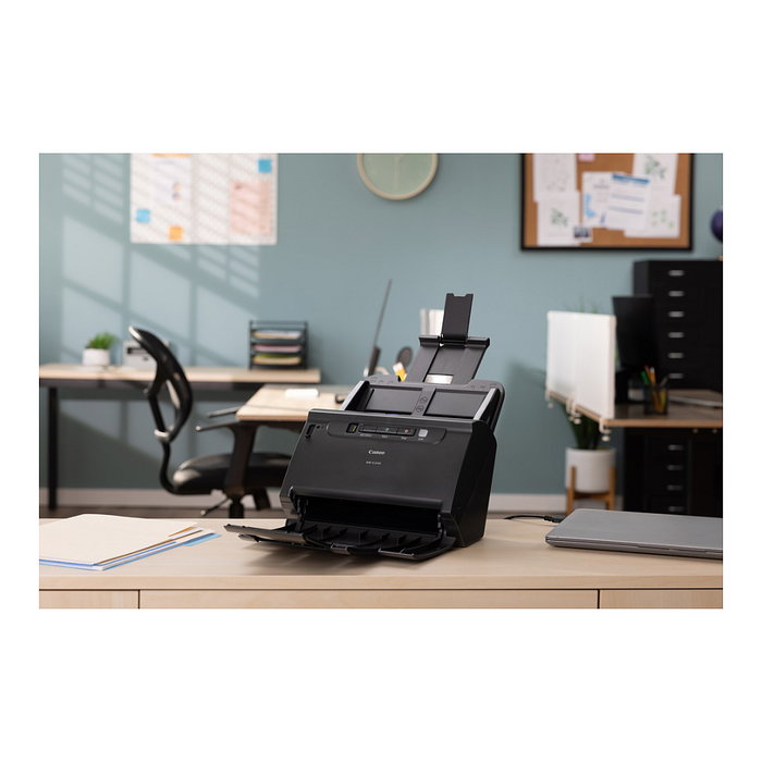 Canon imageFORMULA DR-C240 Escáner de Documentos A4 con Alimentador, 45 ppm, Escaneo Duplex, USB 2.0, Negro Canon imageFORMULA DR-C240 Escáner de Documentos A4 con Alimentador, 45 ppm, Escaneo Duplex, USB 2.0, Negro