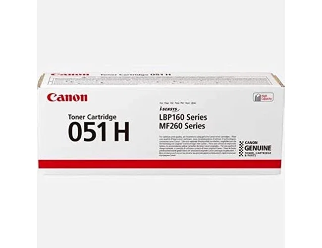Canon Cartucho de tóner 051H Negro XL (2169C002) Canon Cartucho de tóner 051H Negro XL (2169C002)