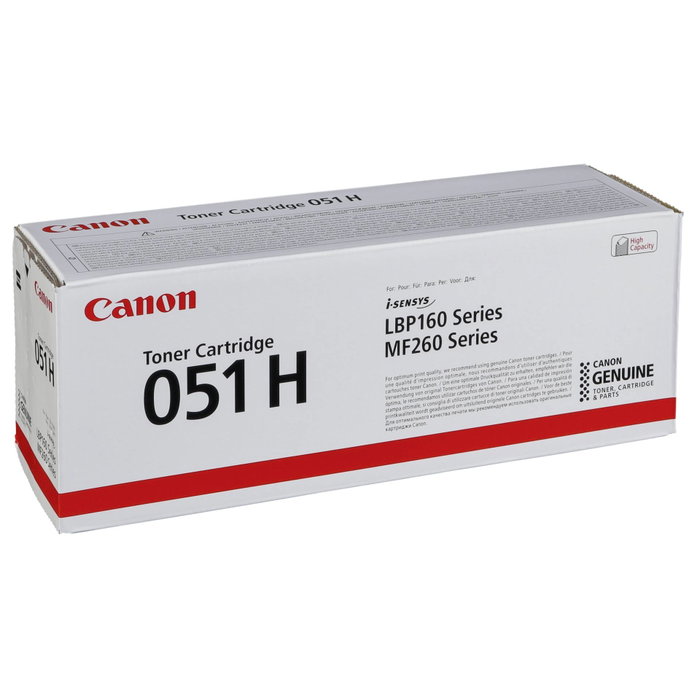 Canon 051H 2169C002 Tóner Negro XL