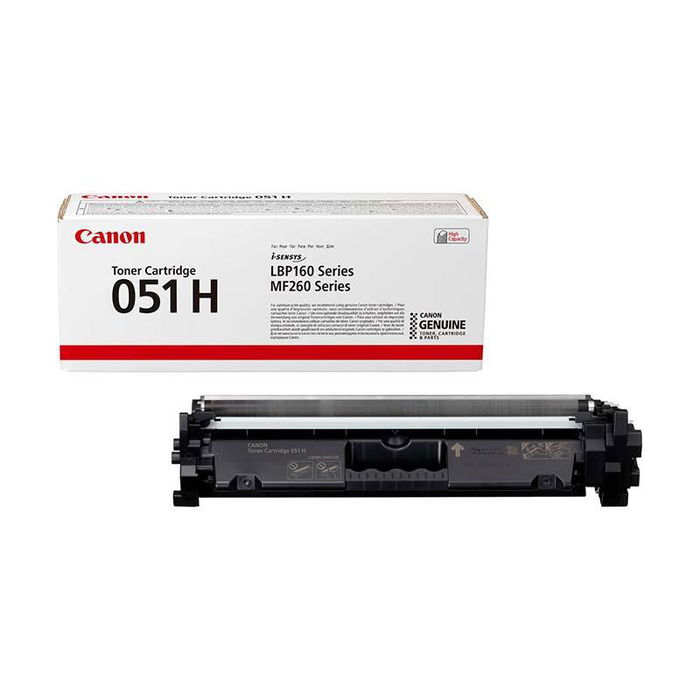 Canon Toner Negro I-Sensys Mf 260-264-267-269 - Lbp 160-162 - 051H Canon Toner Negro I-Sensys Mf 260-264-267-269 - Lbp 160-162 - 051H