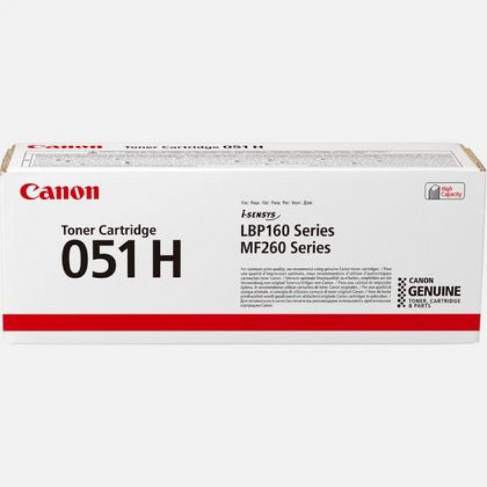 Canon Cartucho de Tóner 051H Negro (2169C002) XL