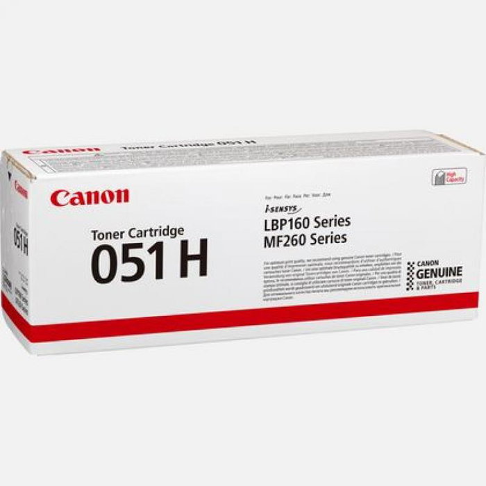 Canon Cartucho de Tóner 051H Negro (2169C002) XL